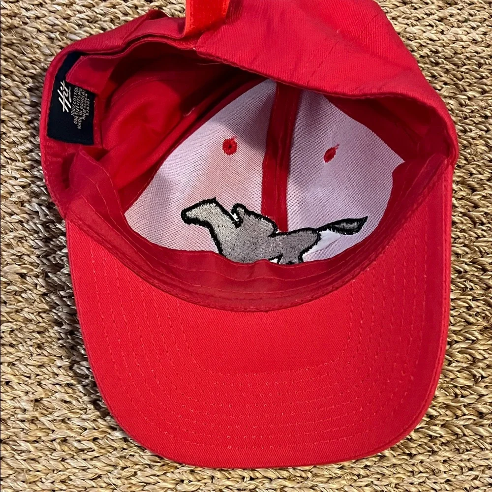Colonial Downs Horse Racing Racetrack Hat/Cap with Black Horse Silhouette